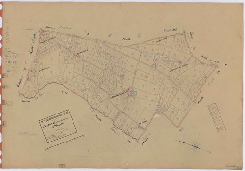 Fay-de-Bretagne - Section E3 Beaudouet (section de) ; 515-794