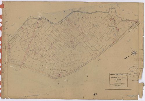 Fay-de-Bretagne - Section F2 Chatillon (section de) ; 148-307