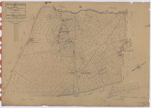 Fay-de-Bretagne - Section F4 Chatillon (section de) ; 669-1100