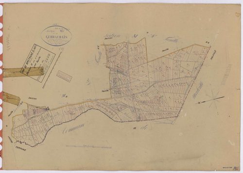 Fay-de-Bretagne - Section M5 Gerbaudais (section de La) ; 1703-1958