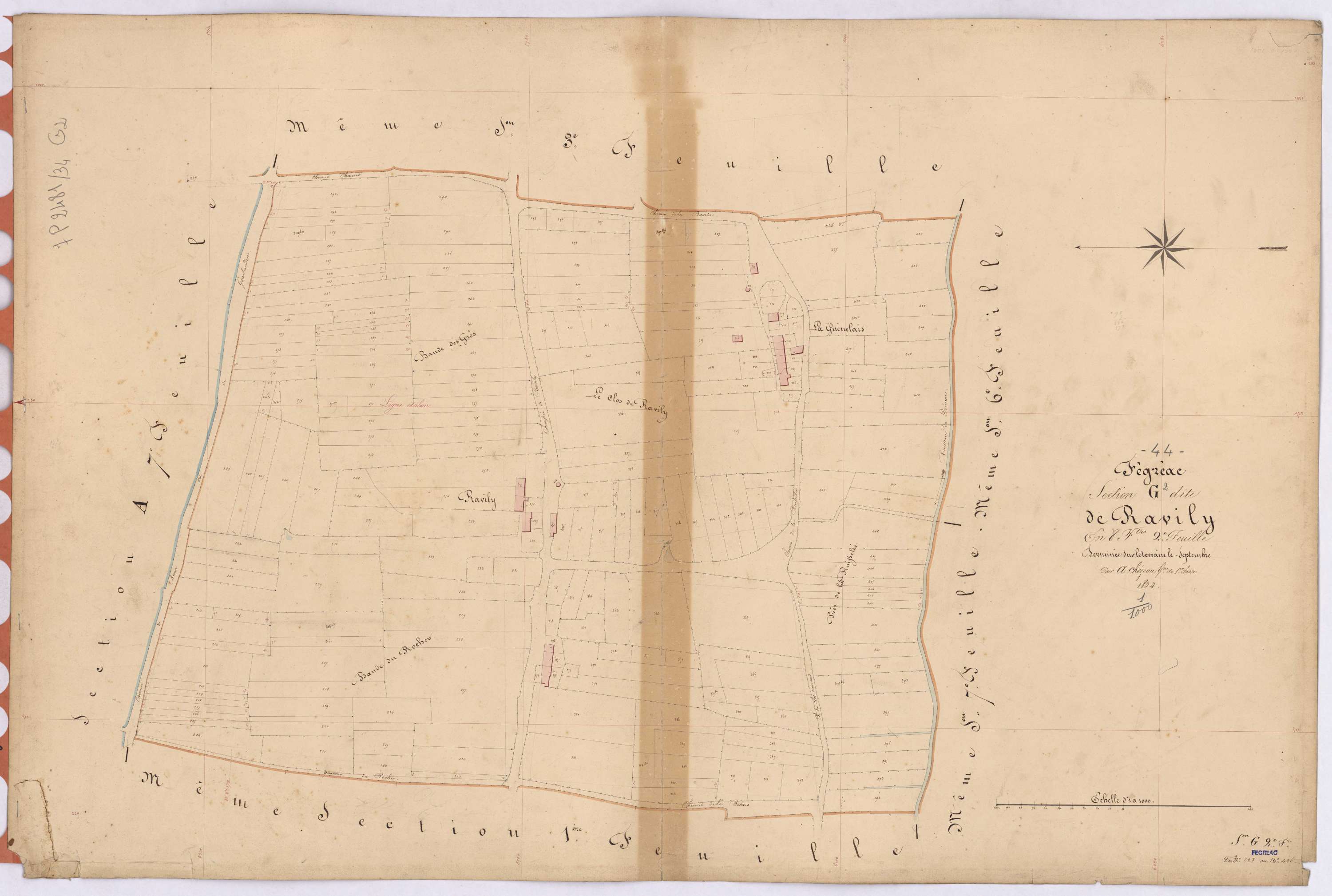 Fégréac - Section G2 Ravily (section de) ; 204-426
