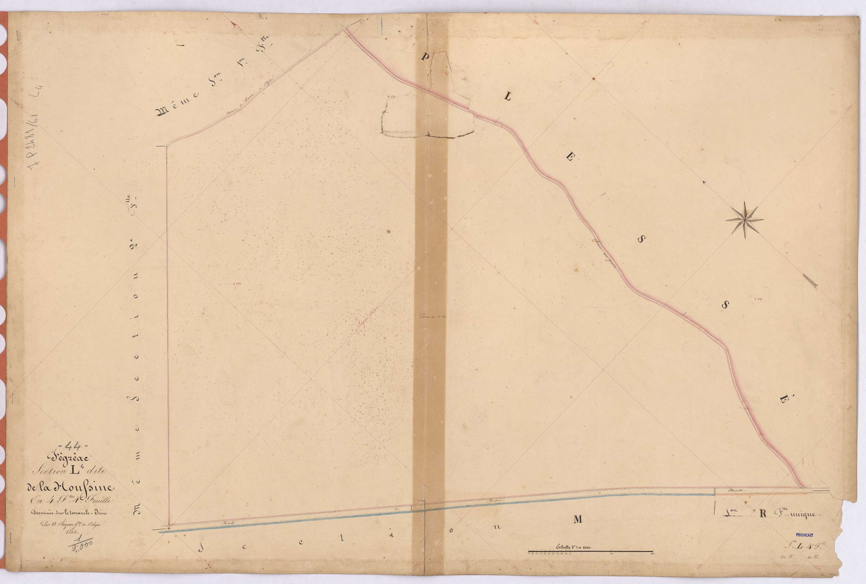 Fégréac - Section L4 Houssine (section de La) ; 30
