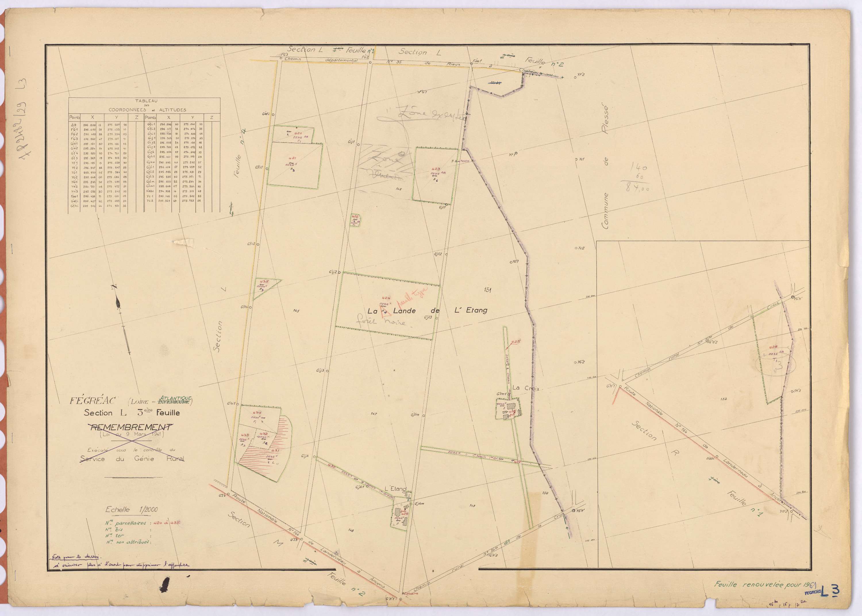 Fégréac - Section L3 420-435