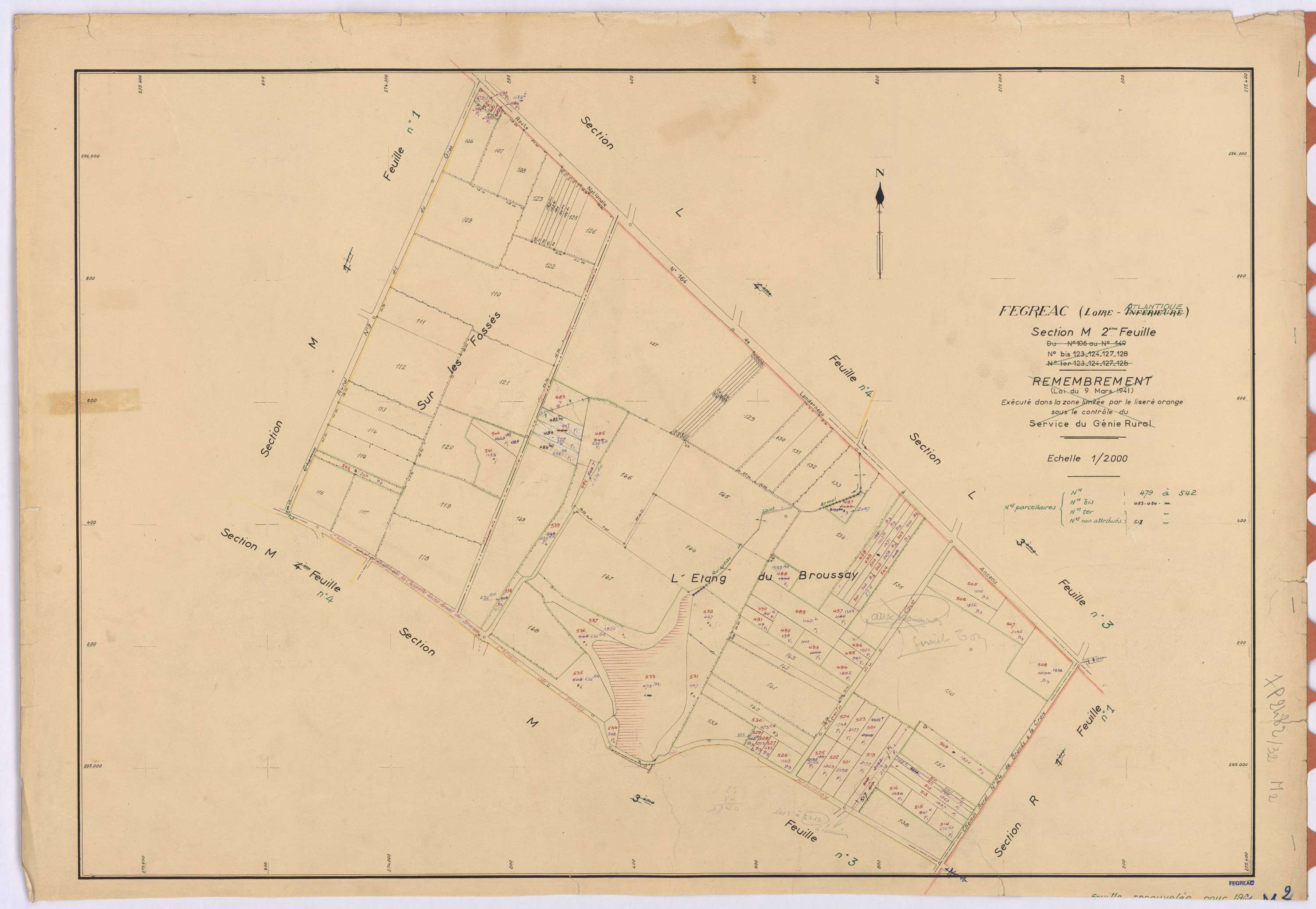 Fégréac - Section M2 479-542