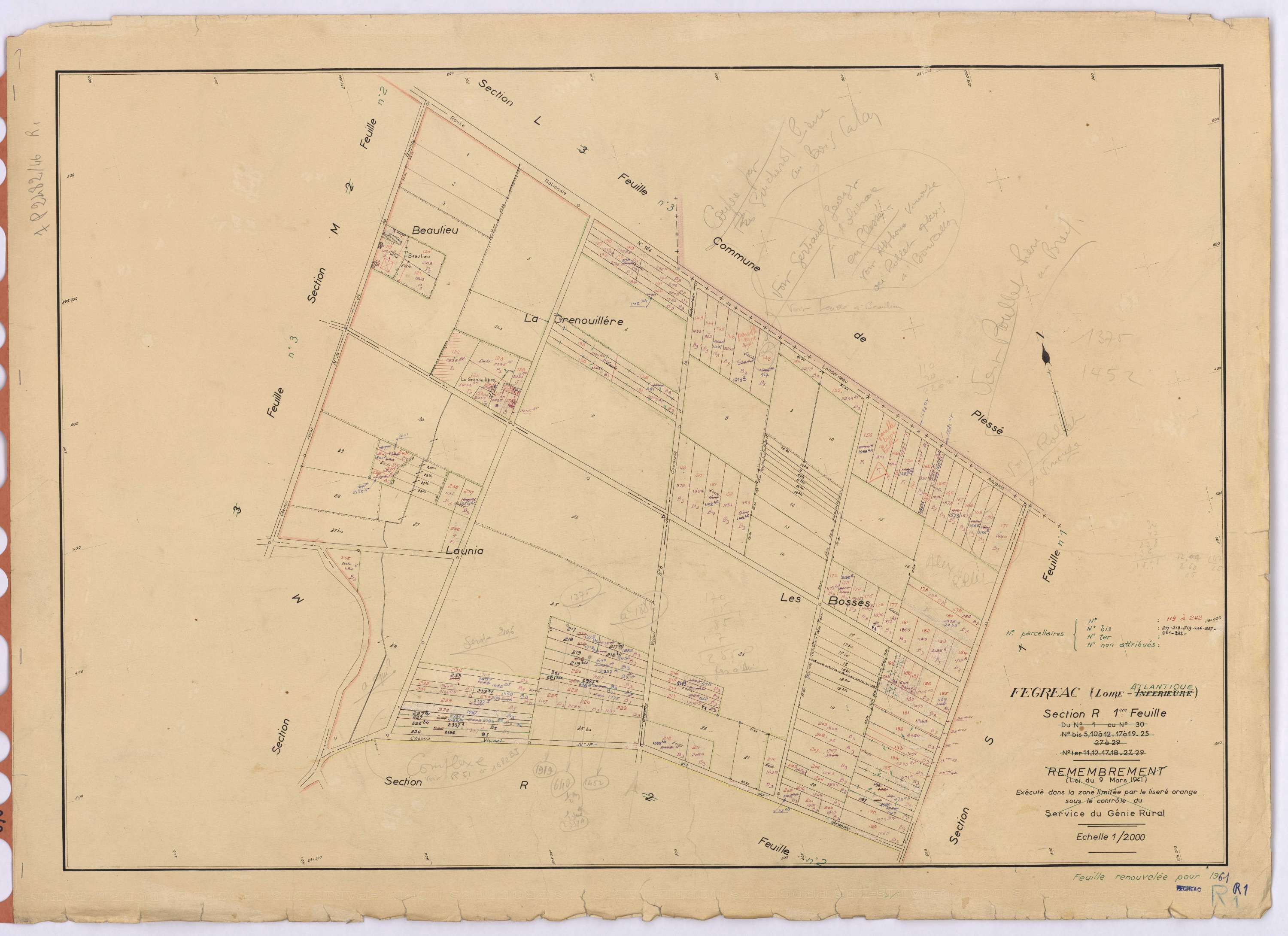 Fégréac - Section R1 119-242