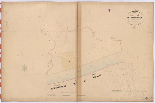 Fégréac - Section D1 Ministrerie (section de La) ; 1-37