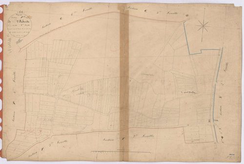 Fégréac - Section F1 Villeberte (section de) ; 1-178