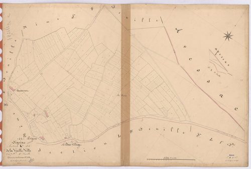 Fégréac - Section K4 Vieille-Ville (section de La) ; 394-595