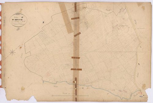 Fégréac - Section M1 Broussay (section du) ; 1-405