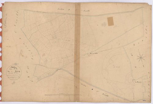 Fégréac - Section N3 Bourg (section du) ; 355-548