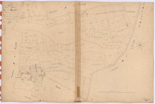 Fégréac - Section P4 Thenot (section du) ; 919-1242