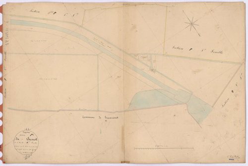 Fégréac - Section P6 Thenot (section du) ; 1300-1308