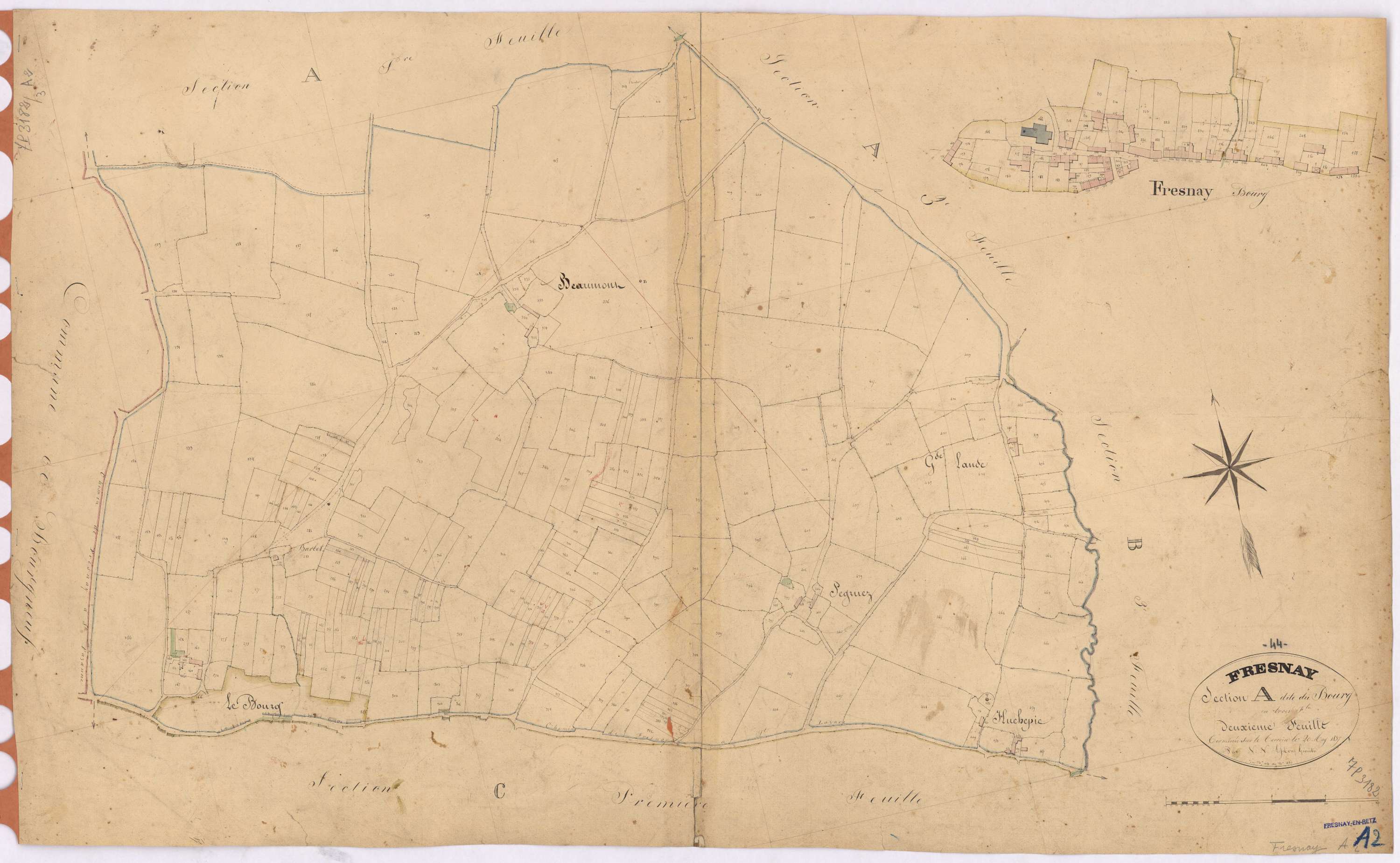 Fresnay-en-Retz - Section A2 Bourg (section du) ; 114-480