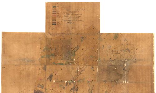 Fresnay-en-Retz - Section  Plan géométrique de l'ensemble de la commune