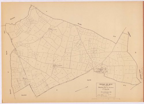 Fresnay-en-Retz - Section B1 Aumônerie (section de l') ; 1-300