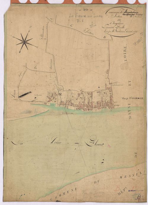 Le Fresne-sur-Loire - Section B1 Ingrande (section d')