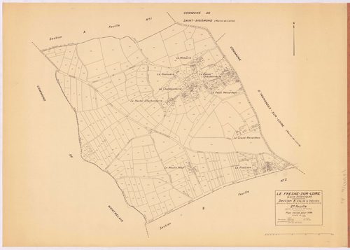 Le Fresne-sur-Loire - Section A2 Valinière (section de La) ; 71-479