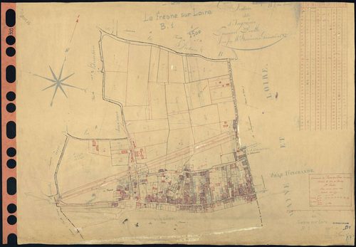 Le Fresne-sur-Loire - Section B1 Bourg (section du) . 1-260