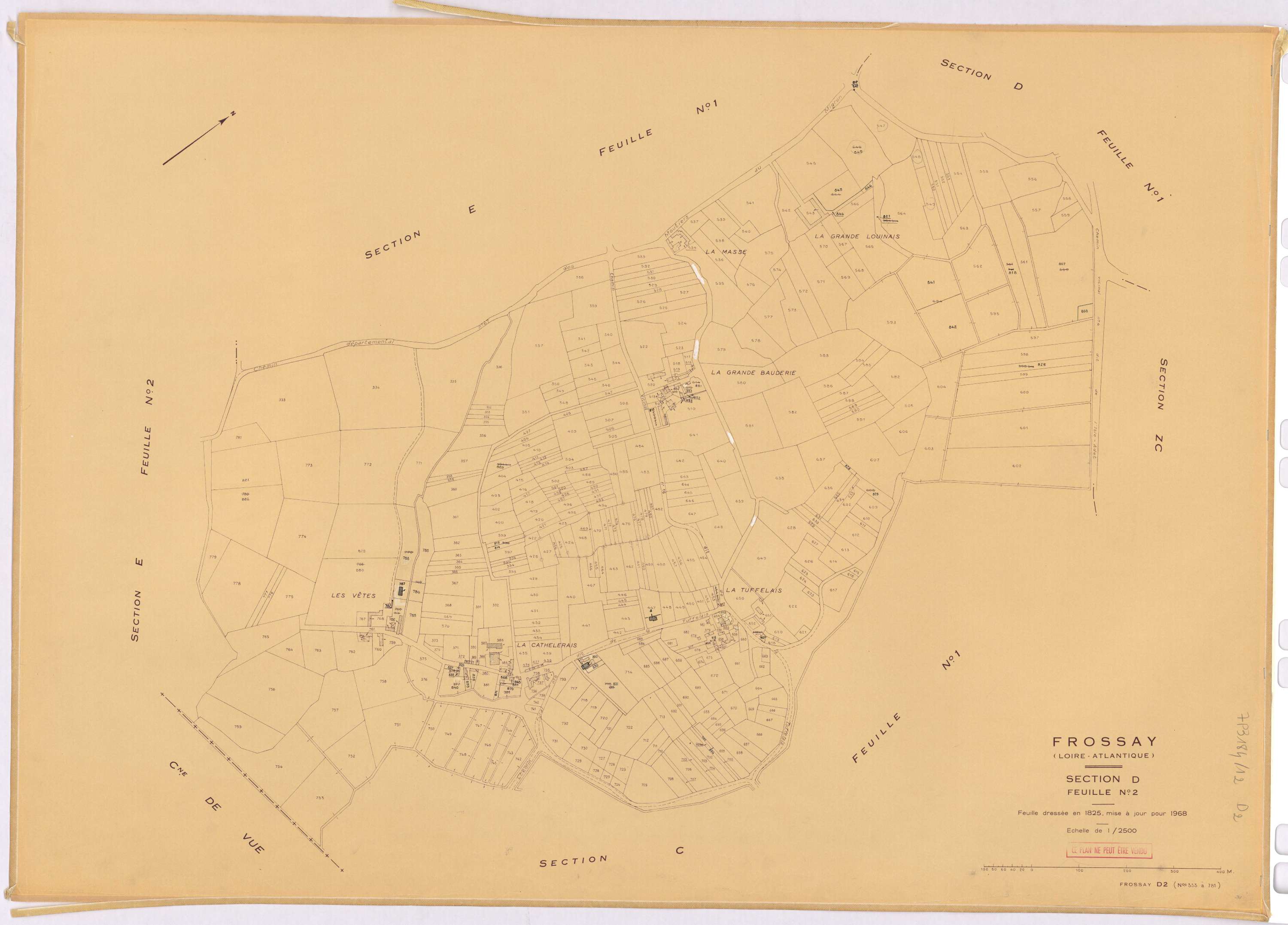 Frossay - Section D2 333-781