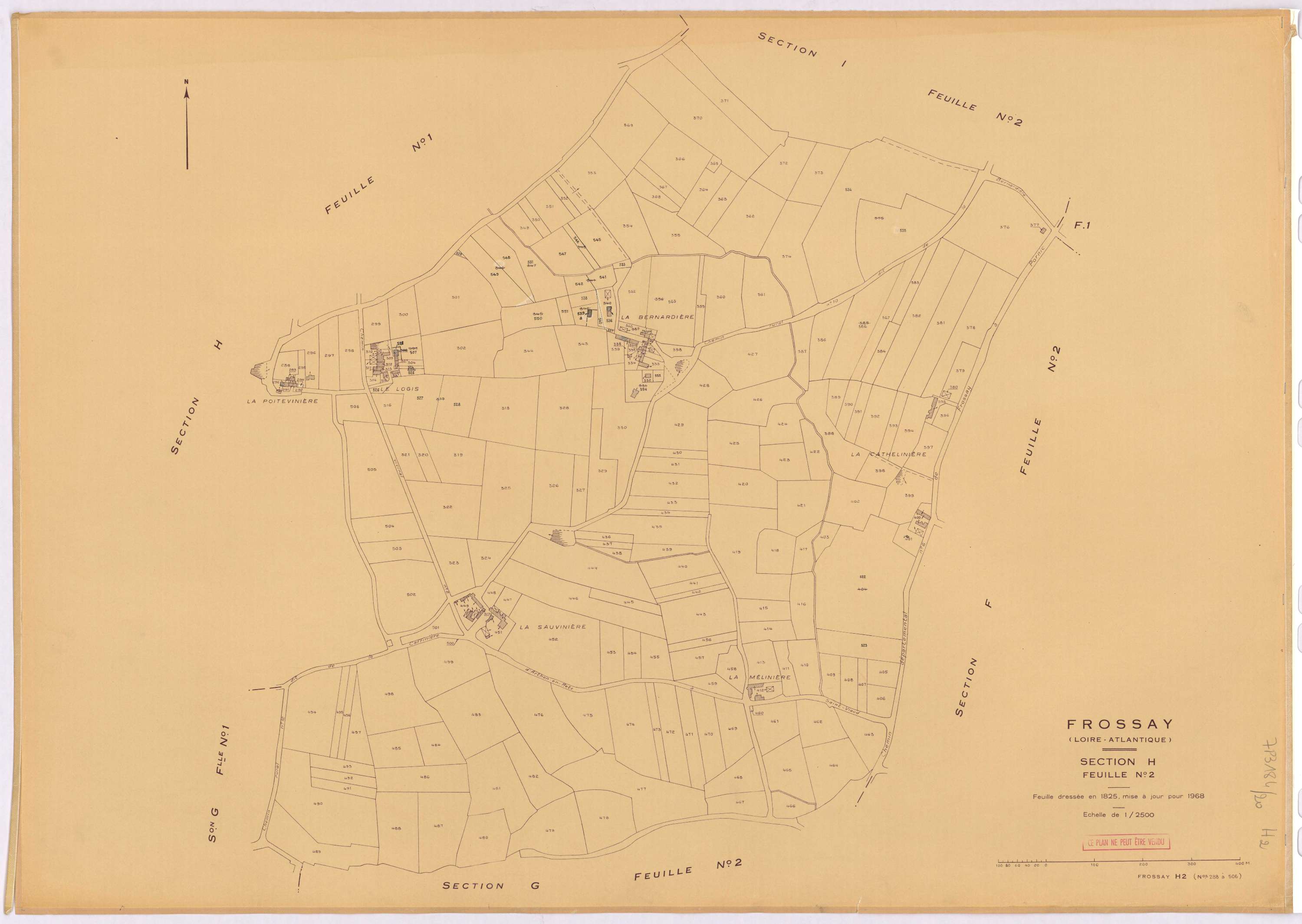 Frossay - Section H2 288-506