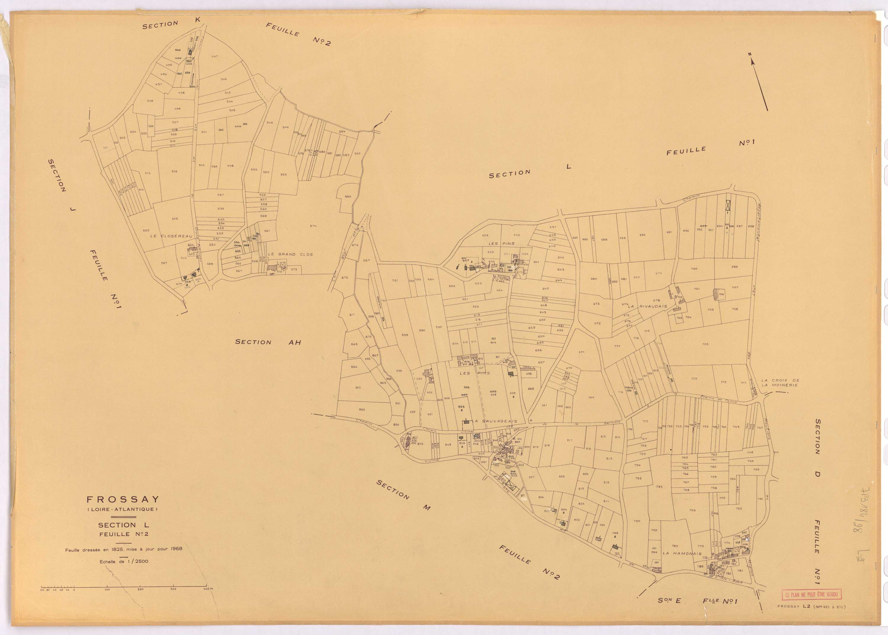 Frossay - Section L2 492-873