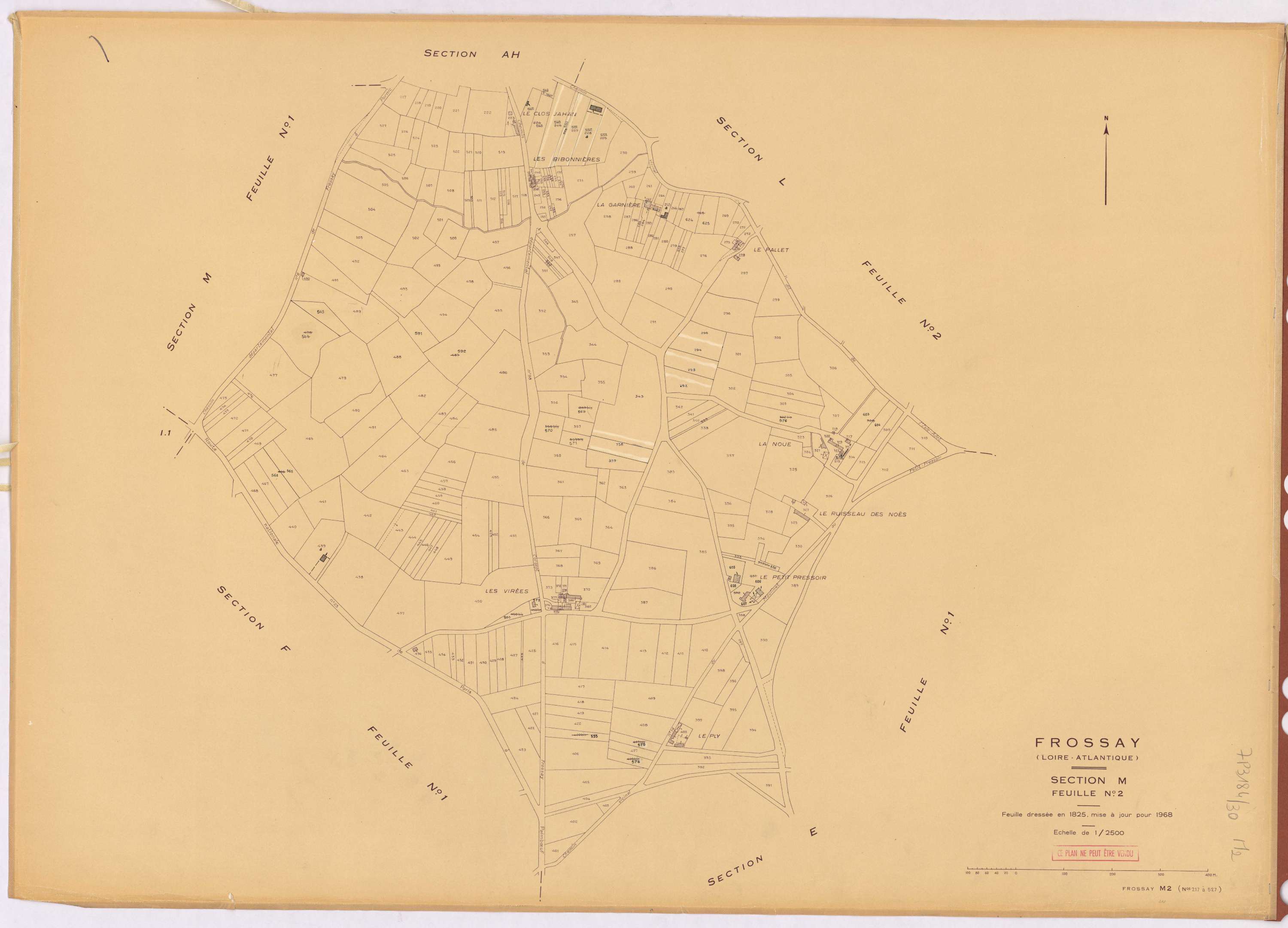 Frossay - Section M2 217-527