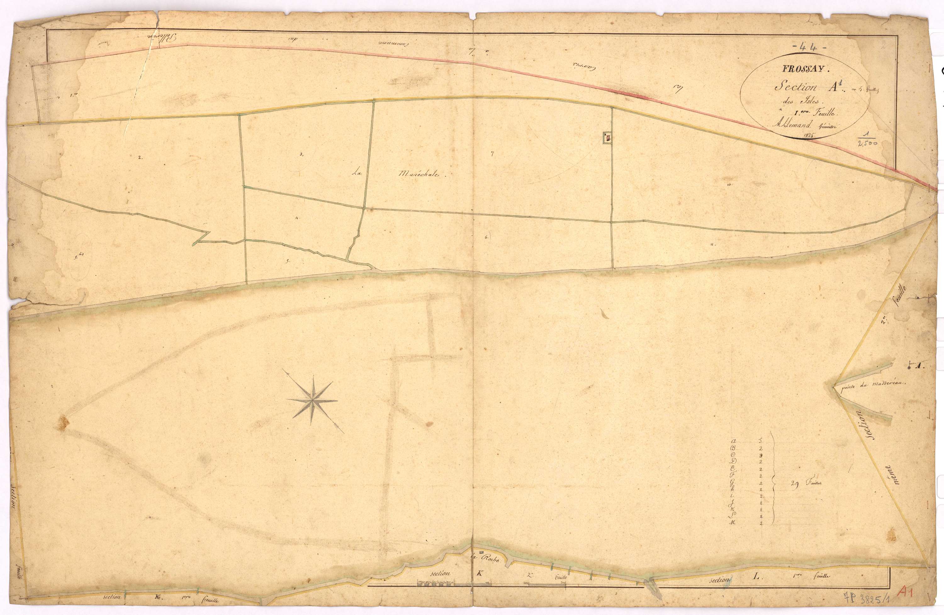 Frossay - Section A1 Isles (section des)