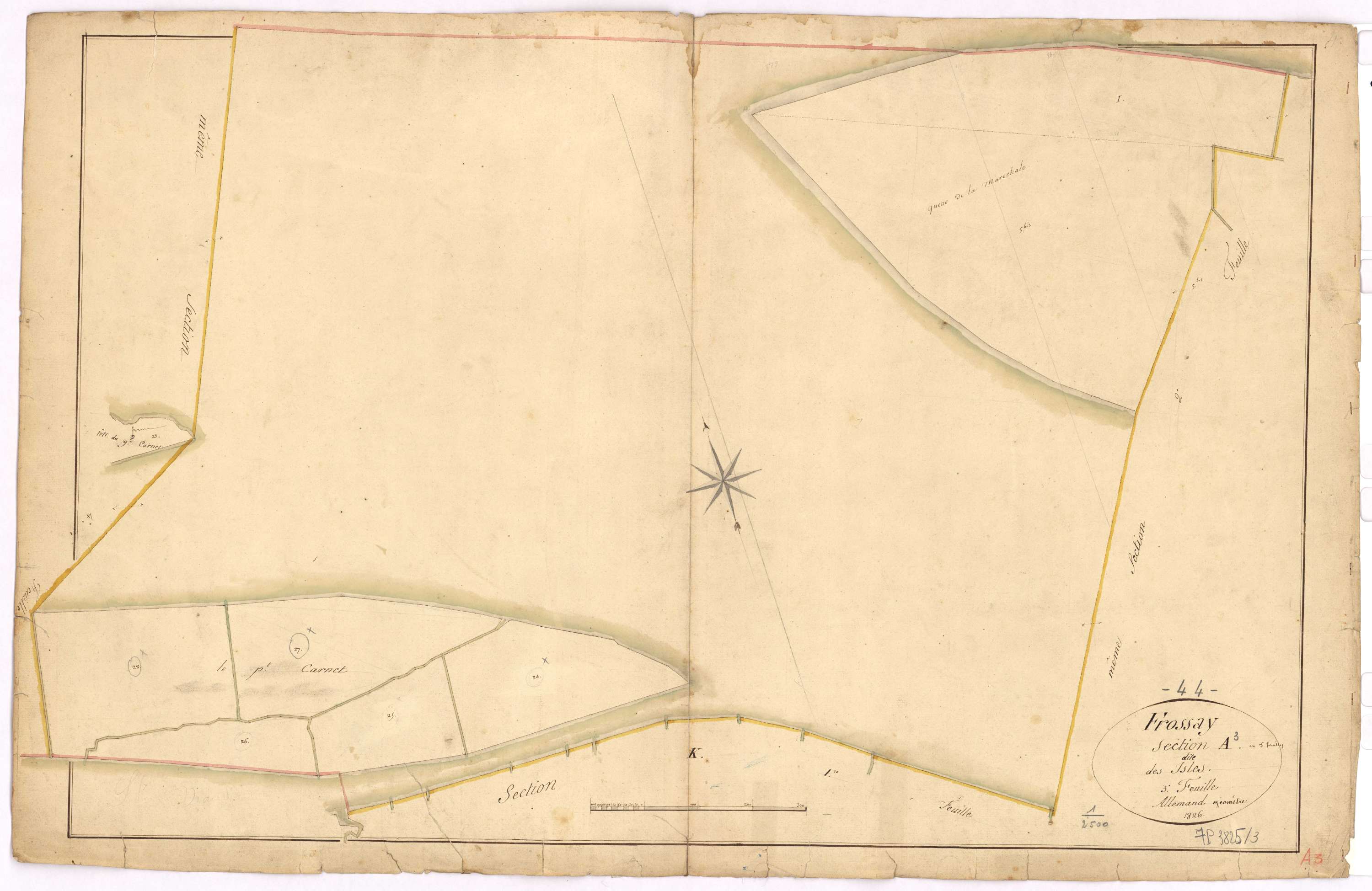 Frossay - Section A3 Isles (section des)
