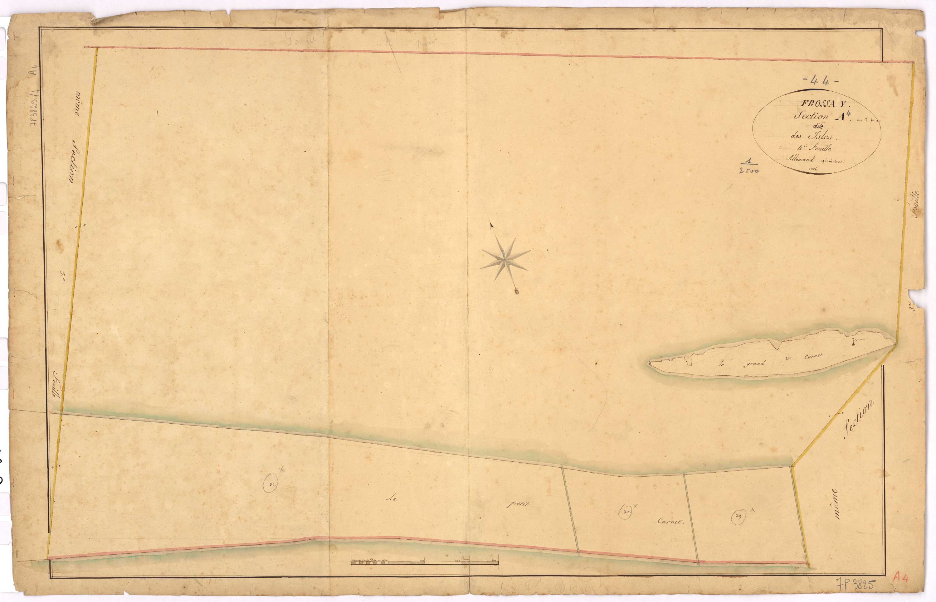 Frossay - Section A4 Isles (section des)