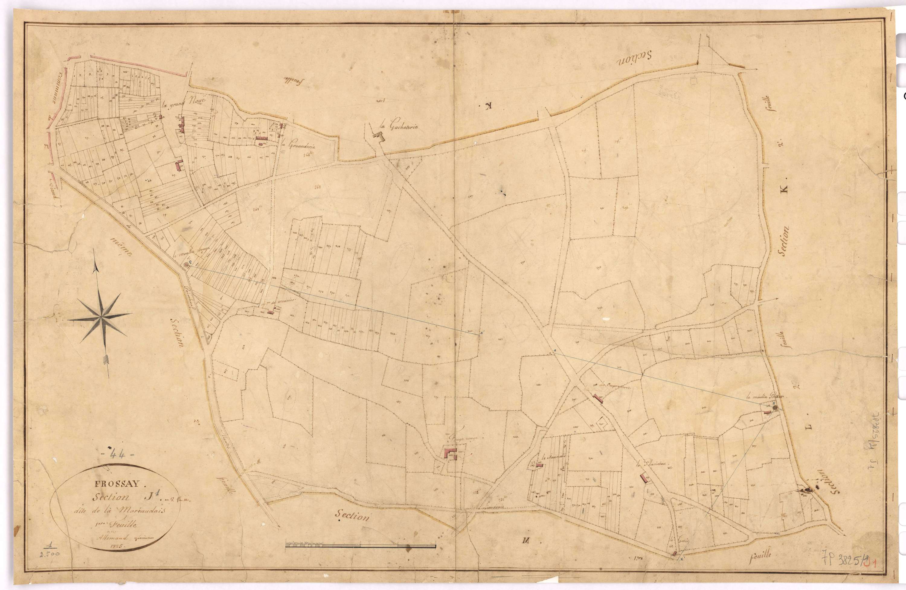 Frossay - Section J1 Moréaudais (section de La)