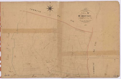 Le Gâvre - Section A1 Haut-Luc (section du) ; 1-322