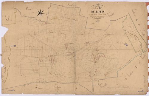 Le Gâvre - Section B3 Rotis (section du) ; 576-1081