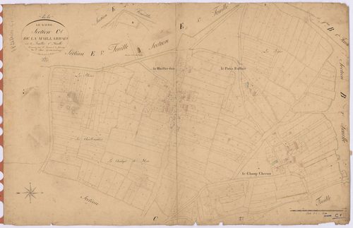 Le Gâvre - Section C1 Maillardais (section de La) ; 1-450