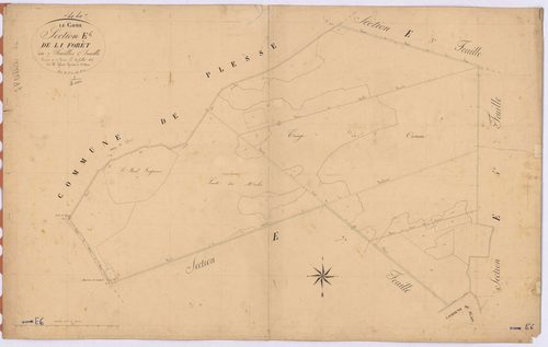 Le Gâvre - Section E6 Forêt (section de La) ; 102-123