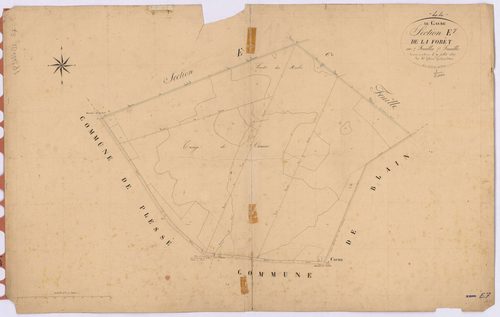 Le Gâvre - Section E7 Forêt (section de La) ; 124-140
