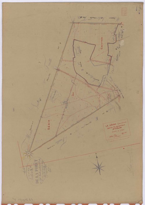 Le Gâvre - Section E4 Forêt (section de La) ; 259-322