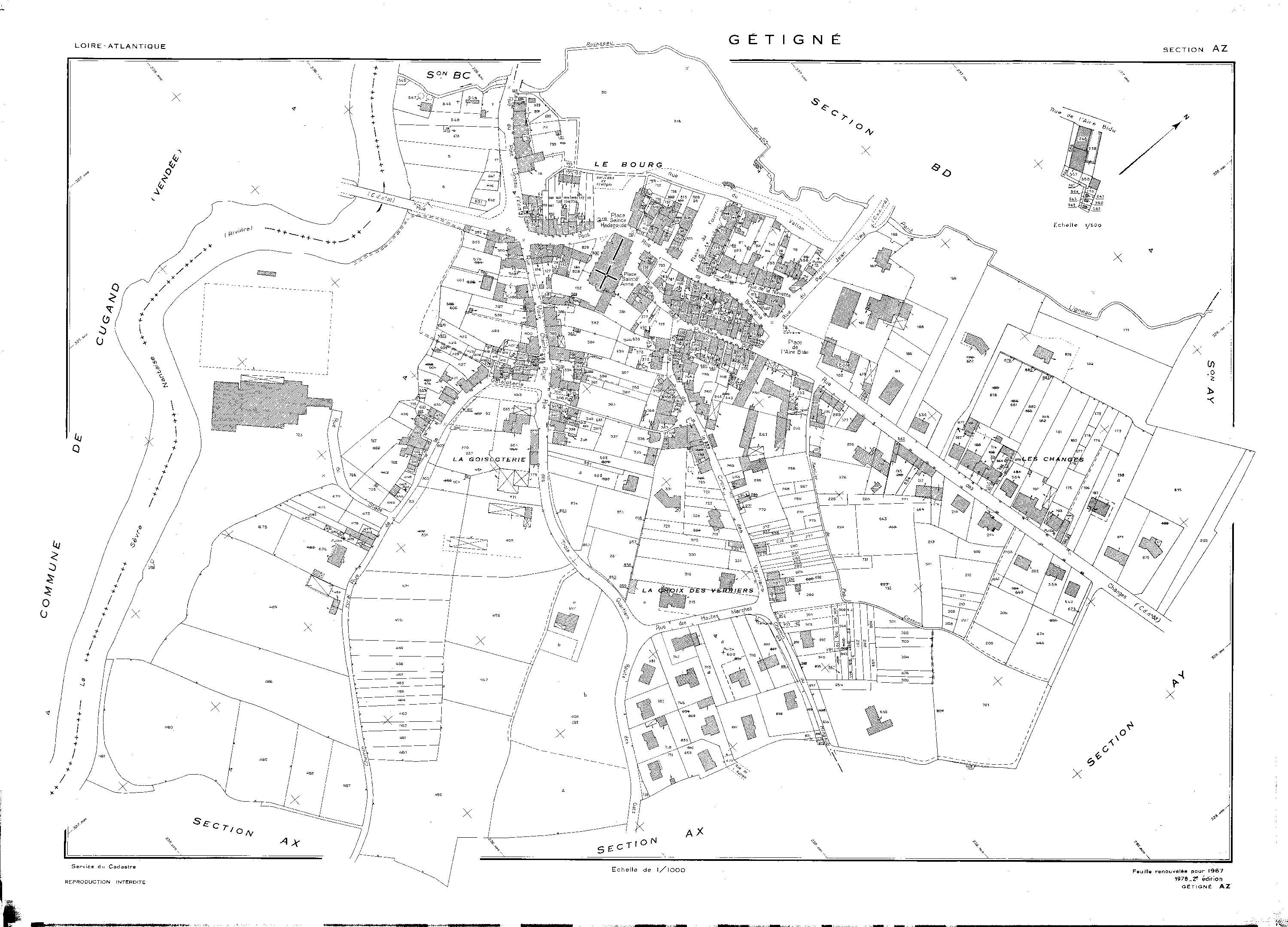 Gétigné - AZ