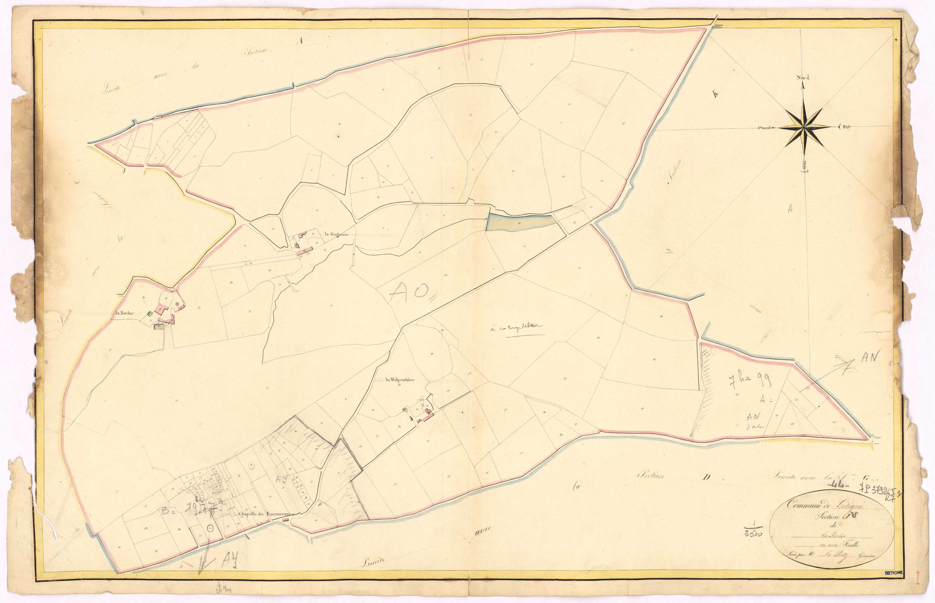 Gétigné - Section J Roche (section de La)