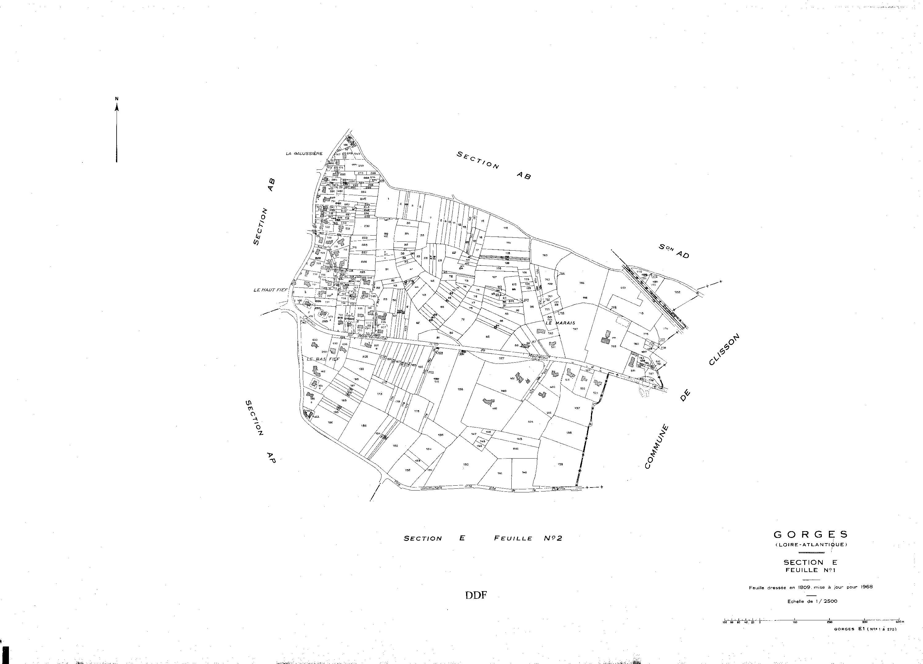 Gorges - Section E1 1-275