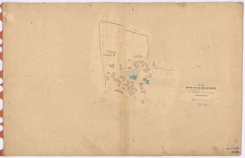 Grand-Auverné - Section A3 (développement) Bourg (section du) ; développement du Bourg