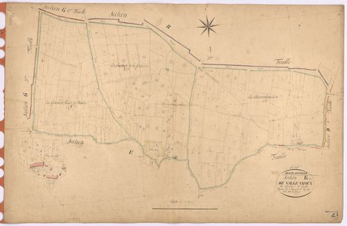 Grand-Auverné - Section E1 Ville Choux (section de)