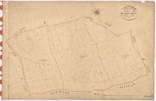 Grand-Auverné - Section E3 Ville Choux (section de)