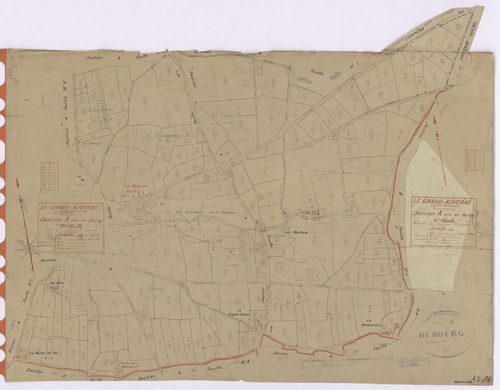 Grand-Auverné - Section A5 A6 Bourg (section du) ; 649-782 ; 783-884
