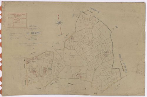 Grand-Auverné - Section A7 Bourg (section du) ; 885-1052
