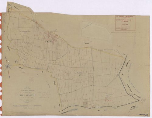 Grand-Auverné - Section D3 Bauche (section de La) ; 230-438