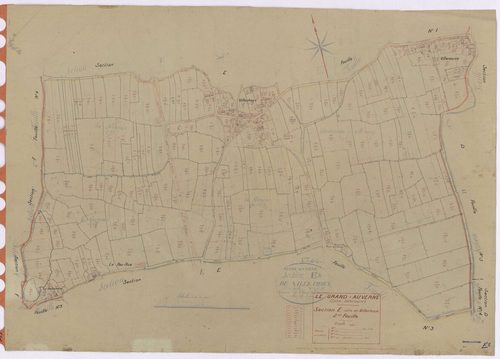 Grand-Auverné - Section E2 Villechoux (section de) ; 149-416