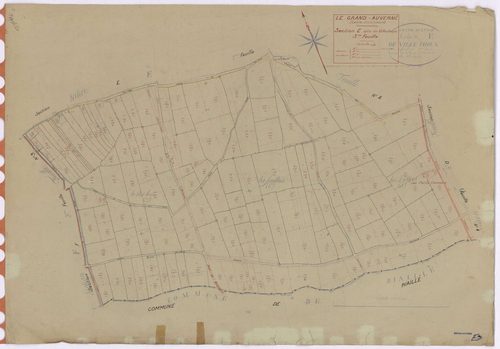 Grand-Auverné - Section E3 Villechoux (section de) ; 417-590