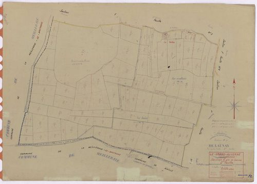 Grand-Auverné - Section F2 Launay (section de) ; 145-258