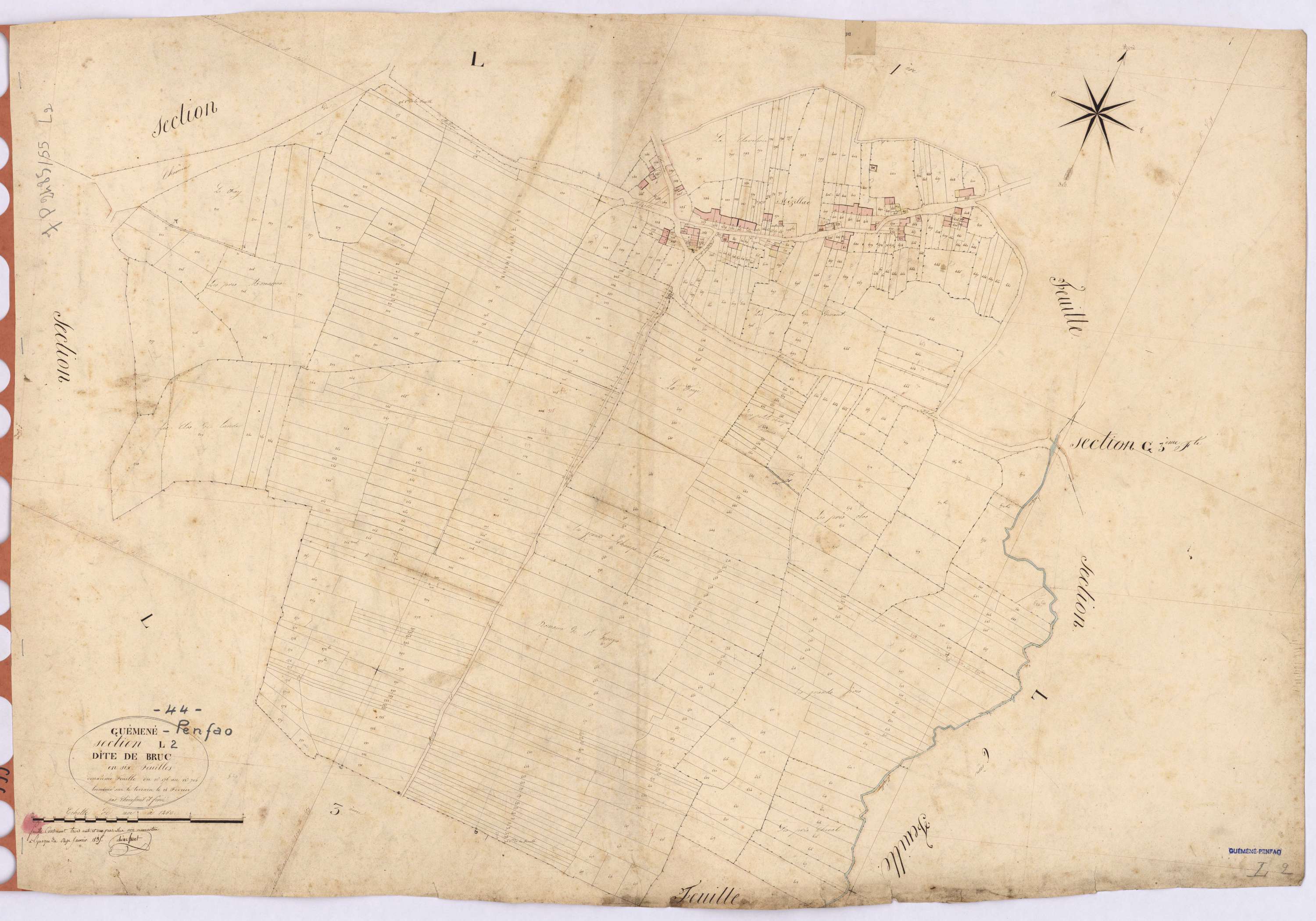 Guémené-Penfao - Section L2 Bruc (section de) ; 176-705