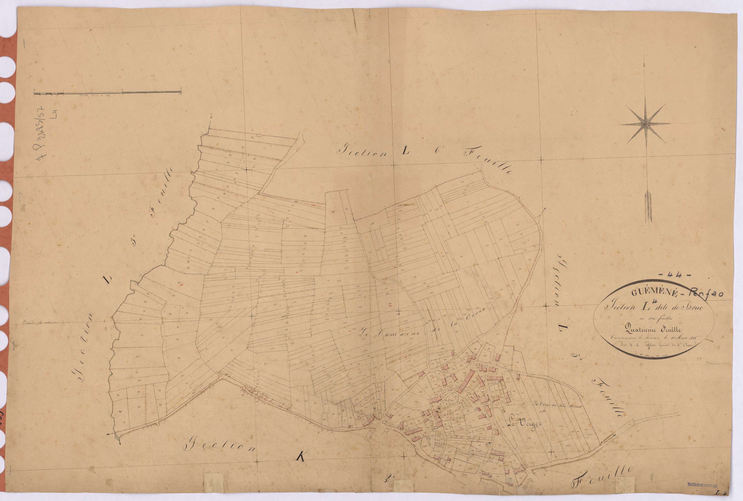 Guémené-Penfao - Section L4 Bruc (section de) ; 858-1337